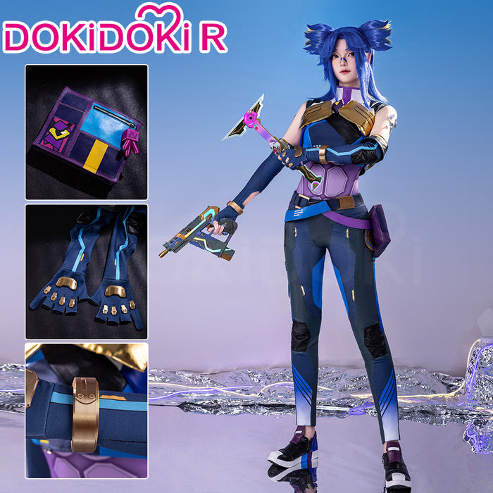 【IN STOCK】DokiDoki-R Game Valorant Cosplay Neon Costume