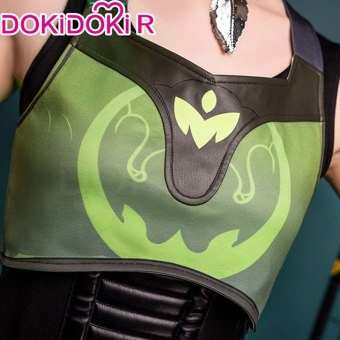 【In Stock】DokiDoki-R Game Valorant Cosplay Skye Costume Kirra Foster