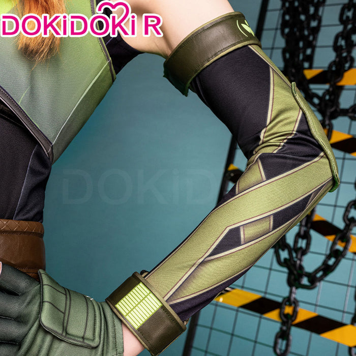 【In Stock】DokiDoki-R Game Valorant Cosplay Skye Costume Kirra Foster