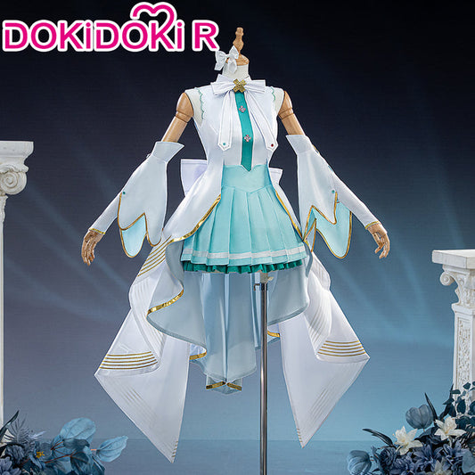 【In Stock】DokiDoki-R Movie Cosplay Costume Dress Open Meets WHO CAN'T SING From The Window SEKAI