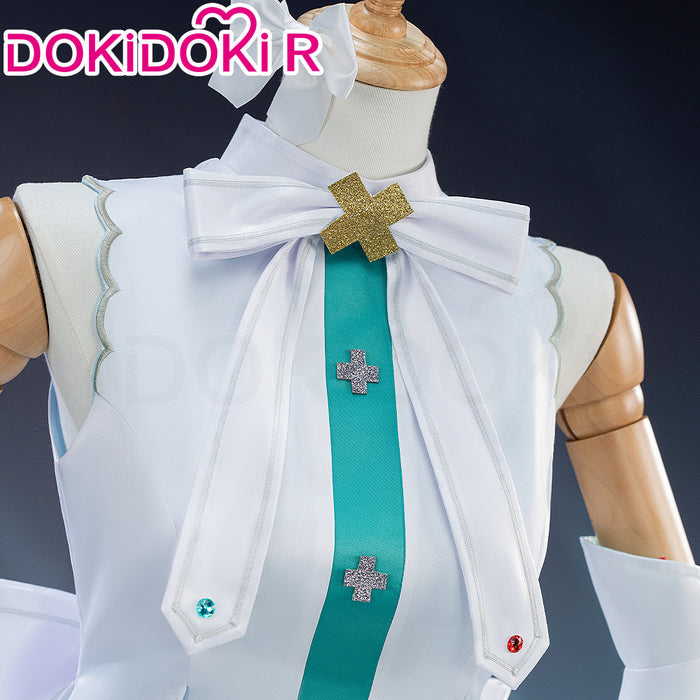 【In Stock】DokiDoki-R Movie Cosplay Costume Dress Open Meets WHO CAN'T SING From The Window SEKAI
