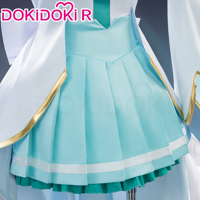 【In Stock】DokiDoki-R Movie Cosplay Costume Dress Open Meets WHO CAN'T SING From The Window SEKAI