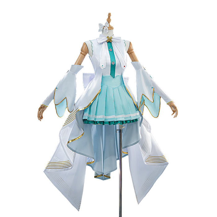 【In Stock】DokiDoki-R Movie Cosplay Costume Dress Open Meets WHO CAN'T SING From The Window SEKAI