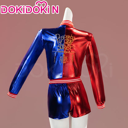 【In Stock】【Size S-2XL】DokiDoki-N Anime Cosplay Clown Costume Red Blue Suit