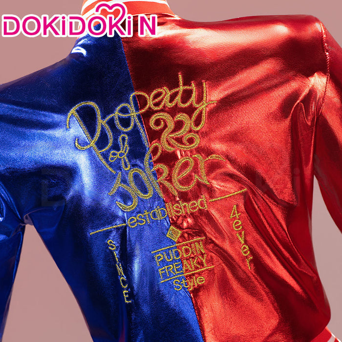 【In Stock】【Size S-2XL】DokiDoki-N Anime Cosplay Clown Costume Red Blue Suit
