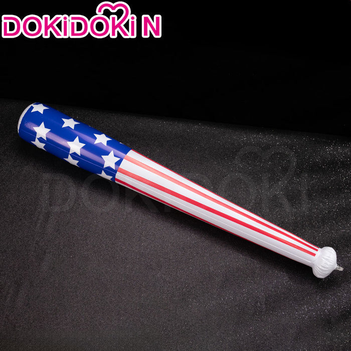【In Stock】【Size S-2XL】DokiDoki-N Anime Cosplay Clown Costume Red Blue Suit