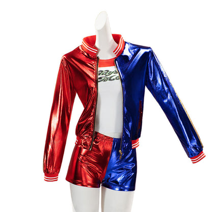 【In Stock】【Size S-2XL】DokiDoki-N Anime Cosplay Clown Costume Red Blue Suit