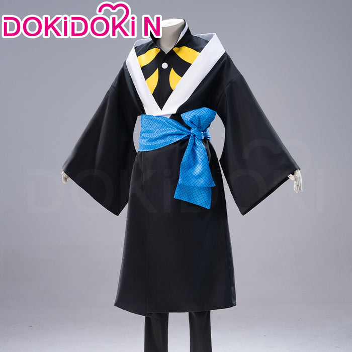 【In Stock】【Size S-2XL】DokiDoki-N Anime Cosplay Costume Black Yellow Kimono