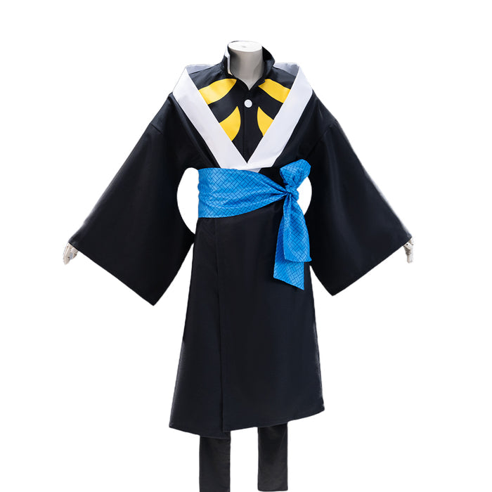 【In Stock】【Size S-2XL】DokiDoki-N Anime Cosplay Costume Black Yellow Kimono