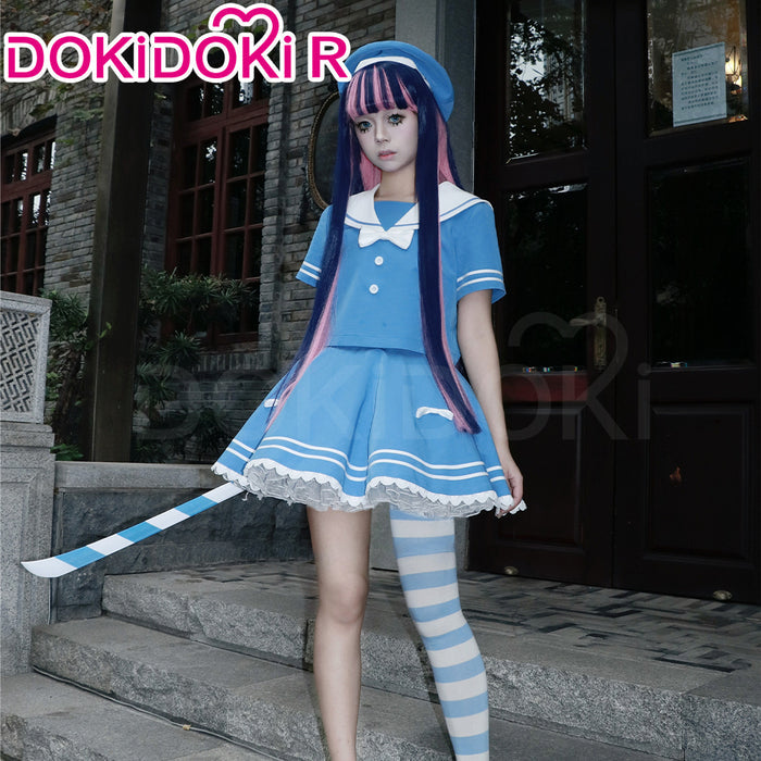 【In Stock】【Size S-2XL】DokiDoki-R Anime Cosplay Costume Blue Sailor Suit