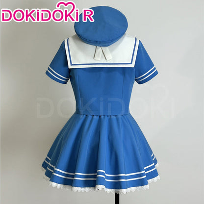 【In Stock】【Size S-2XL】DokiDoki-R Anime Cosplay Costume Blue Sailor Suit
