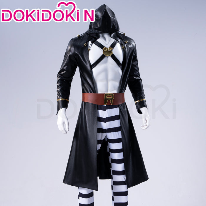 【In Stock】【Size S-3XL】DokiDoki-N Anime Cosplay Costume Black Coat Male