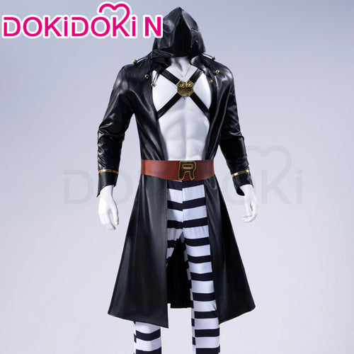 【In Stock】【Size S-3XL】DokiDoki-N Anime Cosplay Costume Black Coat Male