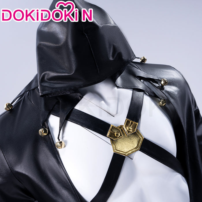 【In Stock】【Size S-3XL】DokiDoki-N Anime Cosplay Costume Black Coat Male
