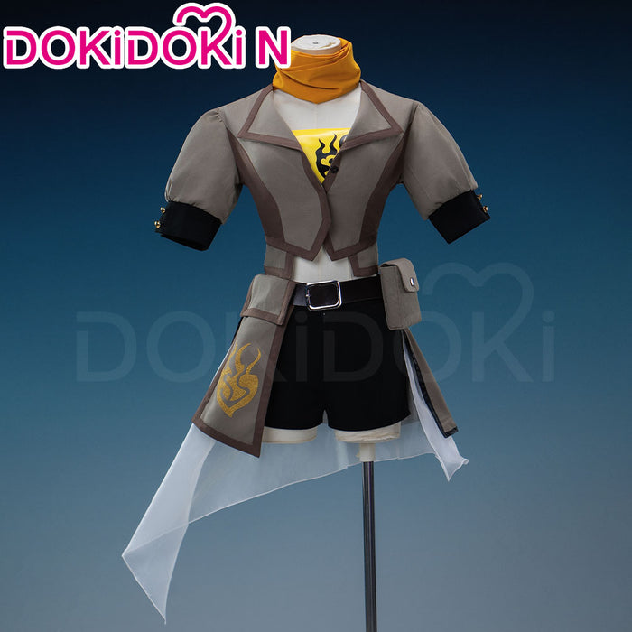【In Stock】【Size S-3XL】DokiDoki-N Anime Cosplay Costume Brown Yellow Black Suit