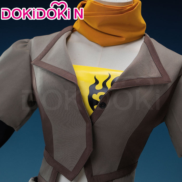 【In Stock】【Size S-3XL】DokiDoki-N Anime Cosplay Costume Brown Yellow Black Suit