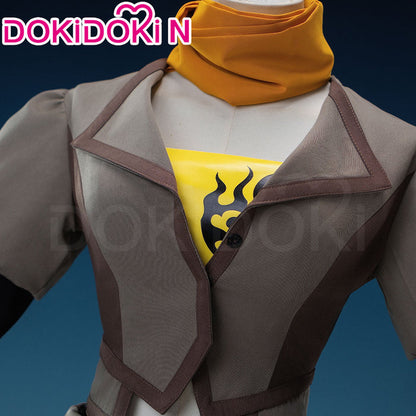 【In Stock】【Size S-3XL】DokiDoki-N Anime Cosplay Costume Brown Yellow Black Suit