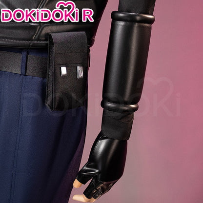 【In Stock】【Size S-3XL】DokiDoki-R Game Cosplay Black Blue Suit Costume W Corp. L2 Cleanup Agent