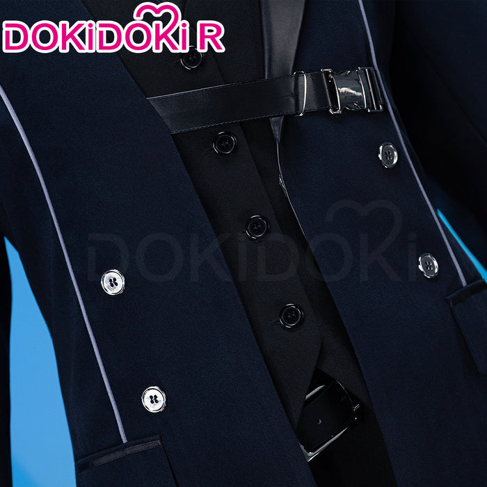 【In Stock】【Size S-XL】DokiDoki-R Game Love and Deepspace Cosplay Xavier Costume Black Suit Wisdom's Edge