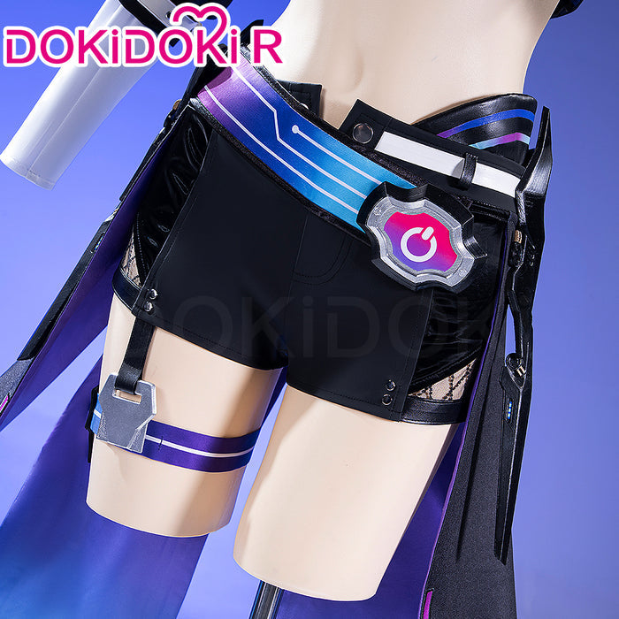【In Stock】【Size XS-3XL】DokiDoki-R Game Honkai: Star Rail Cosplay Silver Wolf Costume LV.999 SP Planarcadia