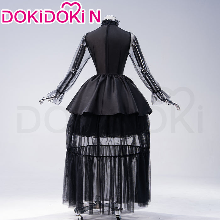 【In Stock】【Size XS-3XL】DokiDoki-R TV Cosplay Costume Dress Halloween Outfit Black