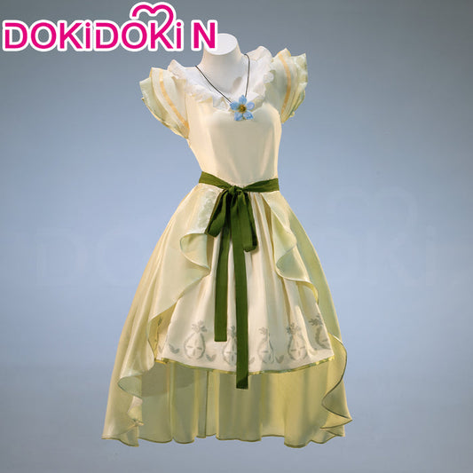 【In Stock】【Size XS-XL】DokiDoki-N Anime Cosplay KFC Collaboration Costume Light Green Dress