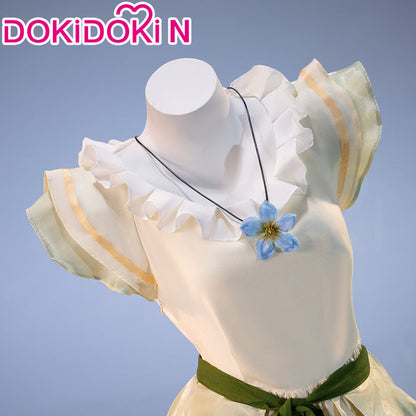 【In Stock】【Size XS-XL】DokiDoki-N Anime Cosplay KFC Collaboration Costume Light Green Dress