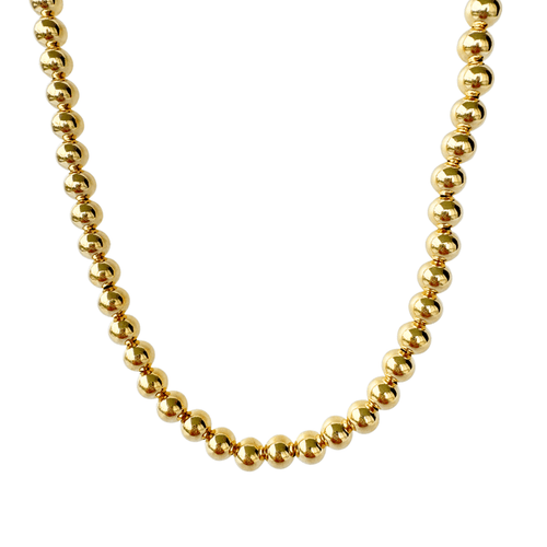 Jackie Tides Gold Filled Everyday 6mm Beaded Necklace Jackie Tides Gold Filled Everyday 6mm Beaded Necklace Necklaces