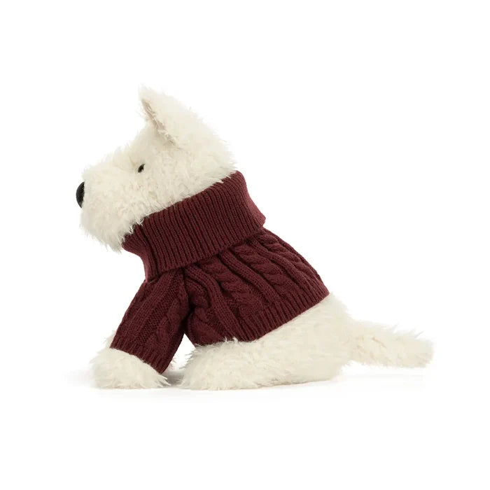 Jellycat Munro Scottie Dog 'Winter Jumper' Jellycat Munro Scottie Dog 'Winter Jumper' Kids