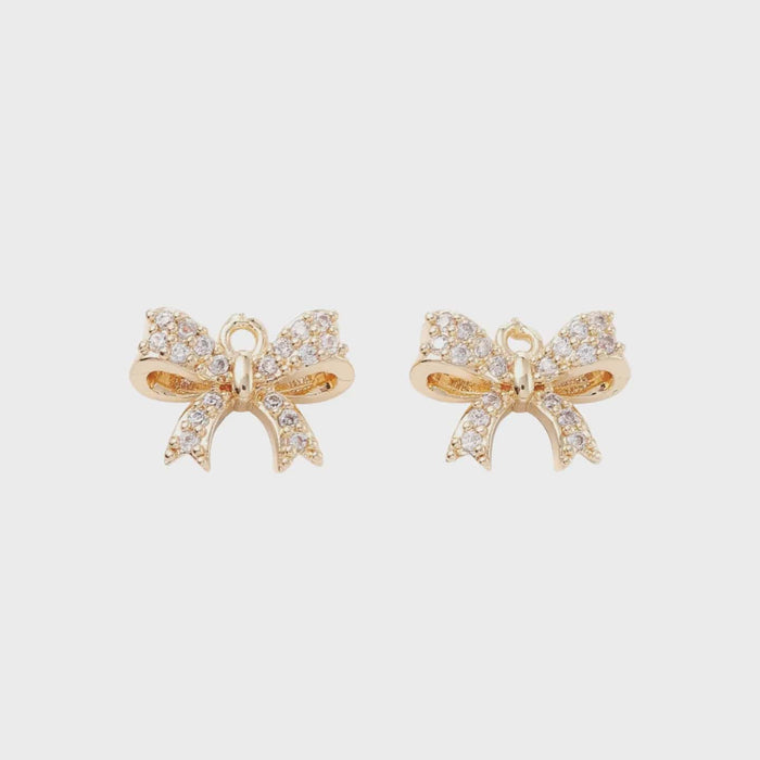 Jeweled Bow Charm Jeweled Bow Charm Charms