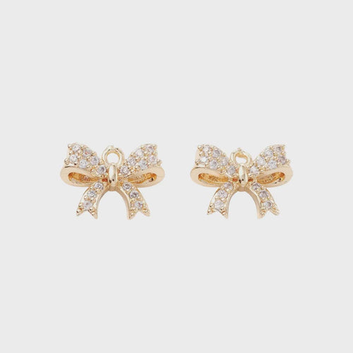 Jeweled Bow Charm Jeweled Bow Charm Charms