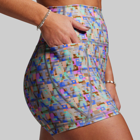 Synergy Short w/ Pockets 2.0 (Kaleidoscope)