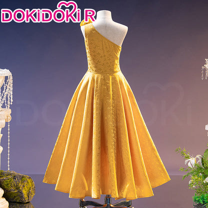 【Kids Version】【Height Fits 120-160cm】DokiDoki-R Anime Cosplay Costume Rabbit Yellow Dress