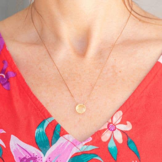 Lemon Quartz Gemstone Necklace - You Are Amazing Lemon Quartz You Are Amazing Necklace | Gemstone Gift for Her | The Red Owl Necklaces
