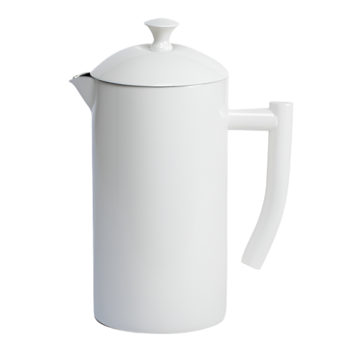 Lifetime Insulated French Press, White