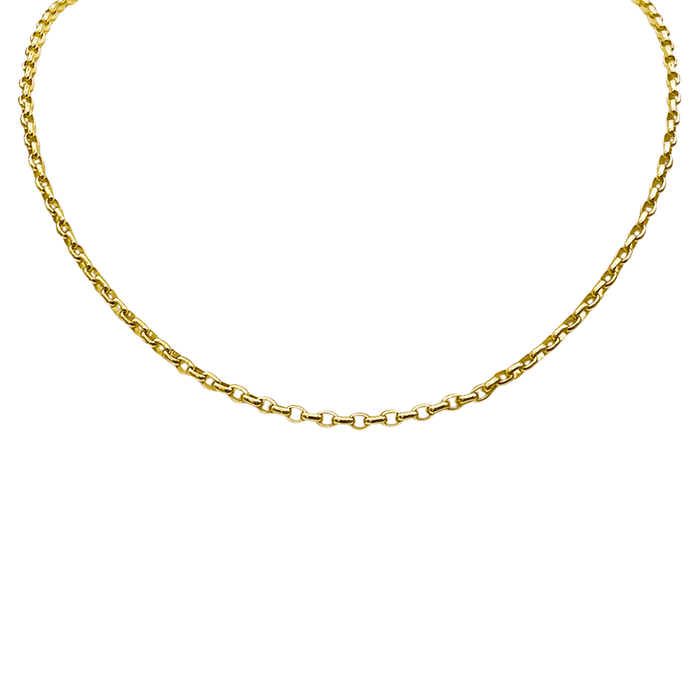 Lola Signature Rolo Chain 3mm Necklace - Gold Lola Signature Rolo Chain 3mm Necklace - Gold Necklaces
