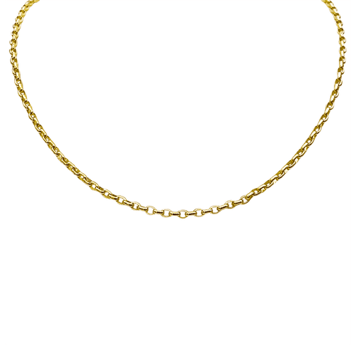 Lola Signature Rolo Chain 3mm Necklace - Gold Lola Signature Rolo Chain 3mm Necklace - Gold Necklaces