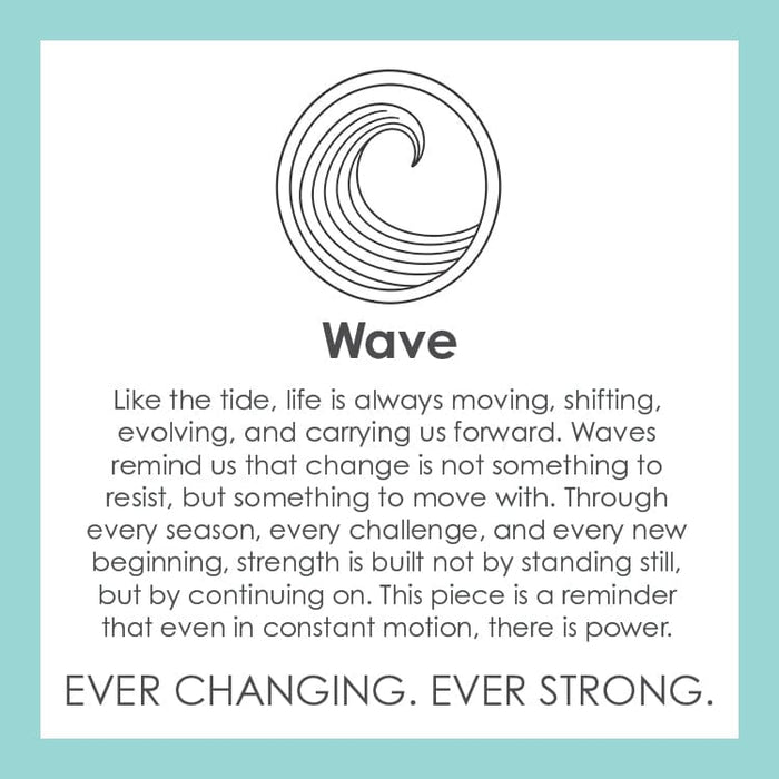 Lola Wave Pendant - Silver Lola Wave Pendant - Silver Necklaces