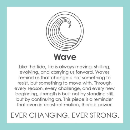 Lola Wave Pendant - Silver Lola Wave Pendant - Silver Necklaces