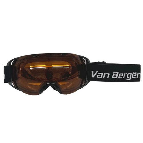 LUNETTE DE SKI VAN BERGEN YH150 BLACK ORANGE LENS