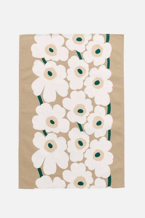 Marimekko Pieni Unikko Tea Towel Sand