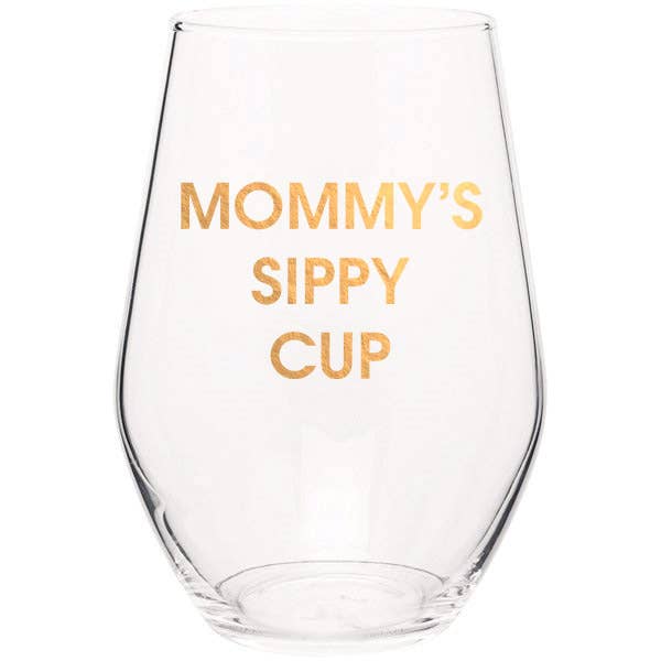 Mommy's Sippy Cup Stemless Wine Glass Mommy's Sippy Cup Stemless Wine Glass Home