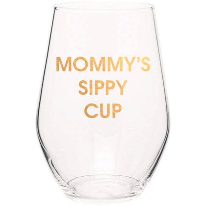 Mommy's Sippy Cup Stemless Wine Glass Mommy's Sippy Cup Stemless Wine Glass Home