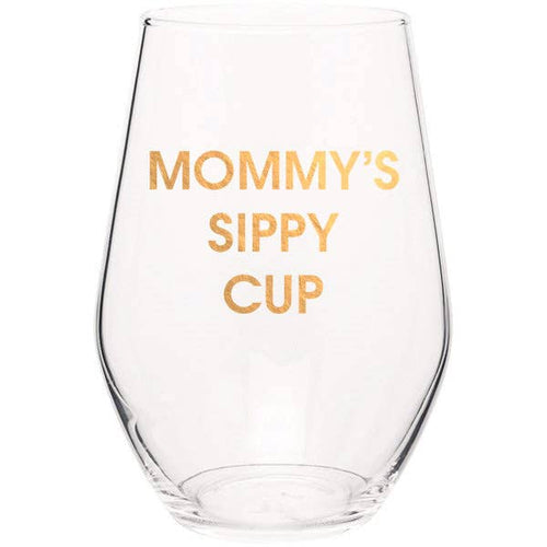 Mommy's Sippy Cup Stemless Wine Glass Mommy's Sippy Cup Stemless Wine Glass Home