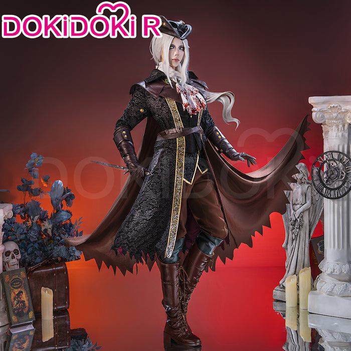 【 Partial Ready For Ship】【Size S-2XL】DokiDoki-R Game Cosplay Costume Brown Cloak Suit