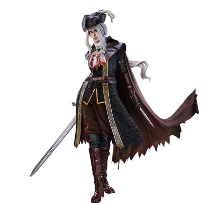【 Partial Ready For Ship】【Size S-2XL】DokiDoki-R Game Cosplay Costume Brown Cloak Suit