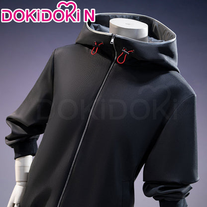【Partial Ready For Ship】【Size S-3XL】Dokidoki-N Anime Cosplay Costume Black Hoodie Set Casual Wear