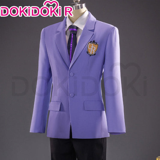 【Partially Ready For Ship】DokiDoki-R Anime Cosplay Costume Uniform Purple