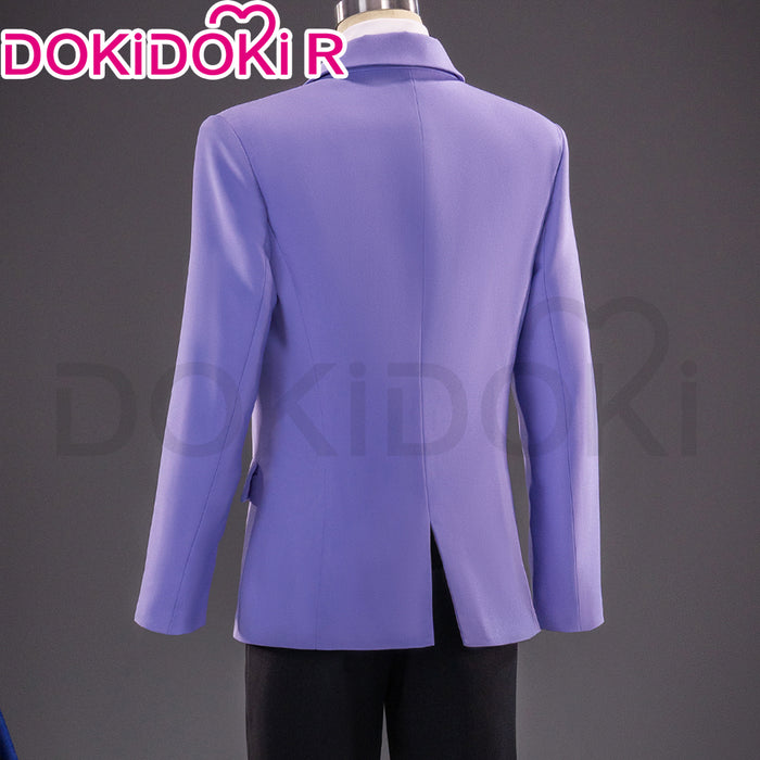 【Partially Ready For Ship】DokiDoki-R Anime Cosplay Costume Uniform Purple