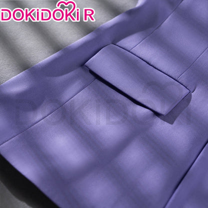 【Partially Ready For Ship】DokiDoki-R Anime Cosplay Costume Uniform Purple